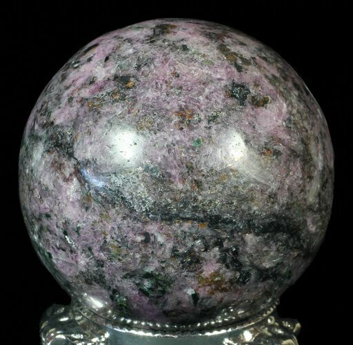 Polished Cobaltoan Calcite Sphere - Congo #62974